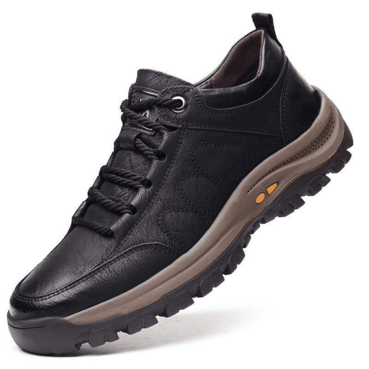 Chaussures orthopédiques en cuir pour hommes